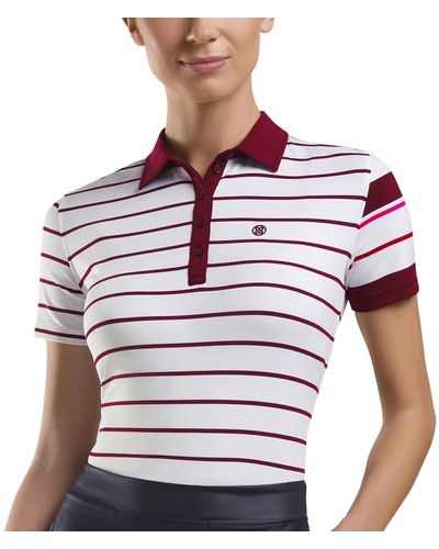 G/FORE Contrast Sleeve Polo I - Multicolor