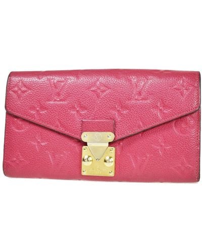 Louis Vuitton Métis Leather Wallet (pre-owned) - Pink