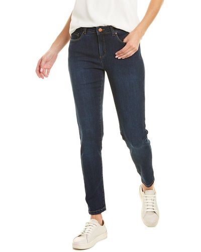 Jones New York Madison West Point Wash Skinny Jea - Blue