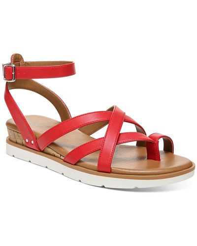 Style & Co. Darla Open Toe Strappy Ankle Strap - Pink