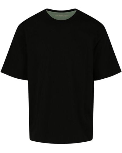 Ambush Reversible Short Sleeve T-shirt - Black