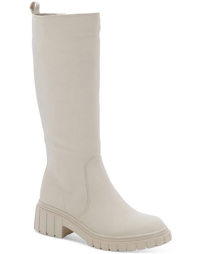 Aqua College Paz Tall Waterproof Rain Boots - White
