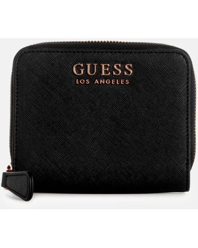 Guess Factory Lindfield Folded Zip Wallet - Black
