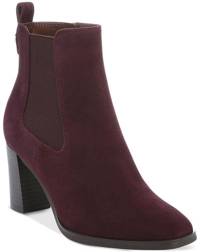 Giani Bernini Brigittief Faux Leather Dressy Ankle Boots - Purple