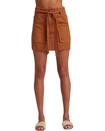 Bella Dahl Sunny Utility Skirt - Orange