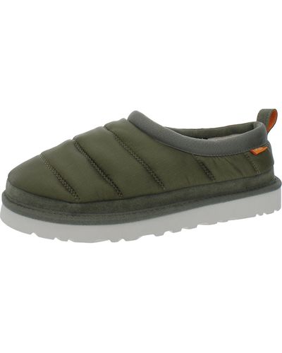 UGG Tasman Leather Lifestyle Slip-on Sneakers - Green