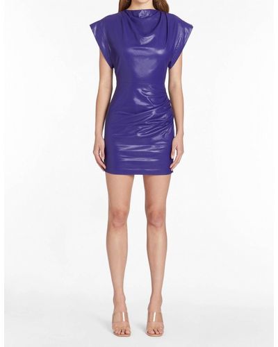 Amanda Uprichard Edrina Dress - Purple