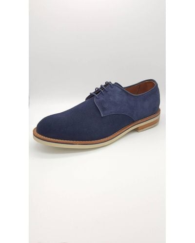 Allen Edmonds Nomad Buck Oxford Shoes - Blue