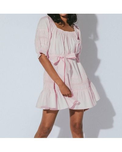 Cleobella Lily Mini Dress - Pink