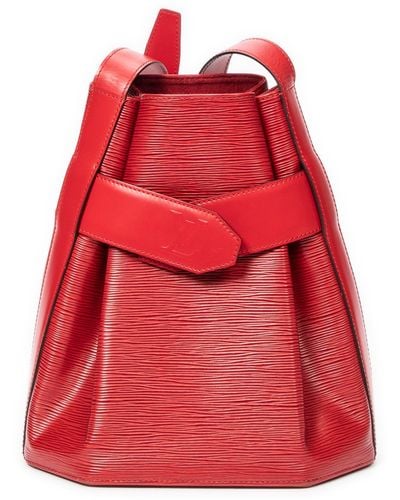 Louis Vuitton Sac D'epaule Pm - Red