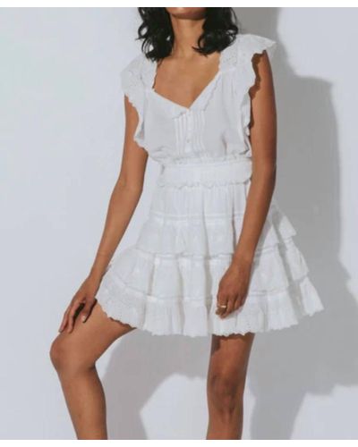 Cleobella Elle Mini Skirt - White