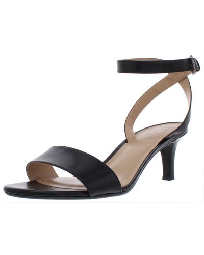 Naturalizer Tinda Kitten Heels Dress Sandals - Black