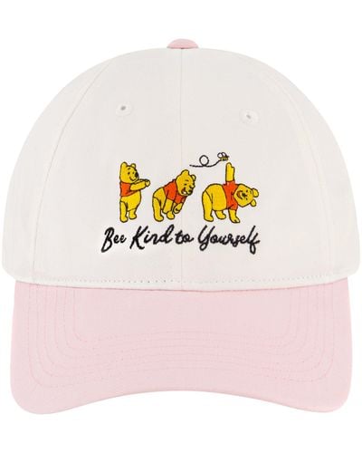 Disney Winnie The Pooh Bee Kind To Yourself Dad Cap - Pink