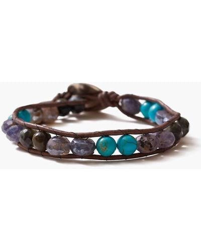 Chan Luu Single Wrap Bracelet - Brown