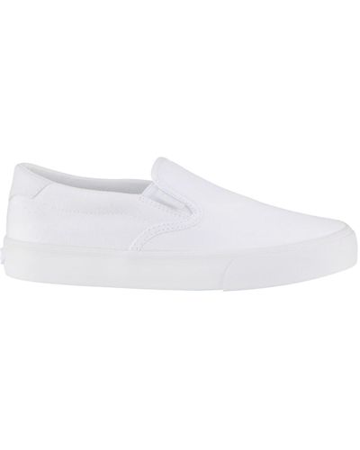 Lugz Bandit Padded Insole Slip On Fashion Sneakers - White