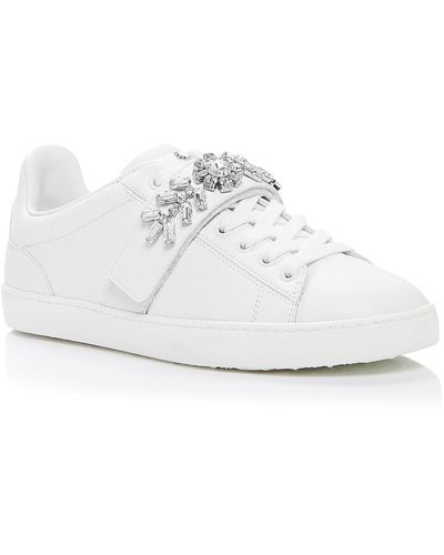 Stuart Weitzman Promise Sneaker Fashion Lifestyle Casual And Fashion Sneakers - White