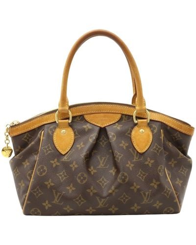 Louis Vuitton Tadao Yellow Canvas Tote Bag (Pre-Owned)