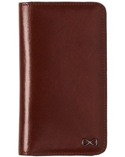 Trafalgar Dress Cortina Rfid Iphone 8 Phone Case Wallet - Brown