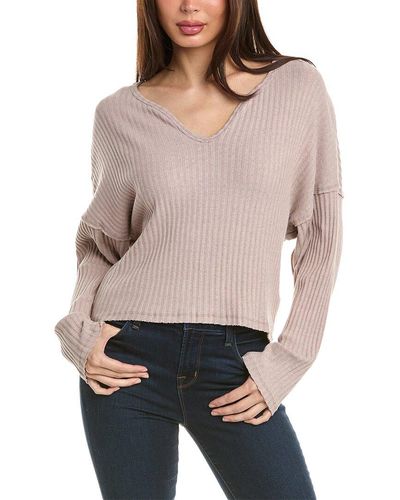 Project Social T Felicity Sweater - Gray