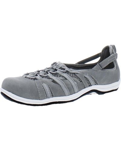 Easy Street Zaba Mesh/ Manmade Casual And Fashion Sneakers - Gray