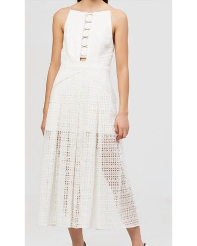 Acler Eden Dress - White