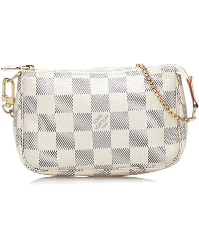 white lv small purse