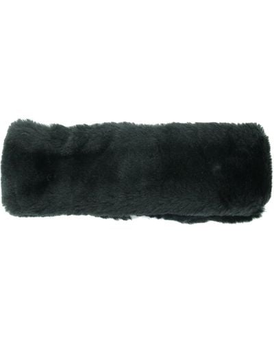 Portolano Faux Fur Headband - Black