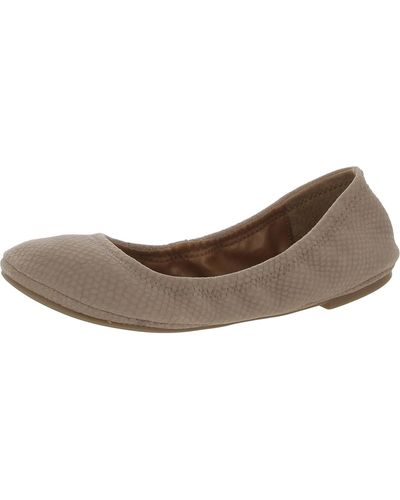 Lucky Brand Emmie Suede Leopard Print Flats