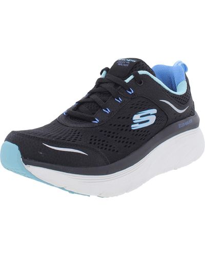 Skechers D'lux Walker-infinite Motion Performance Fitness Walking Shoes - Blue
