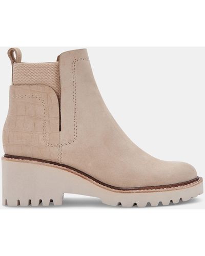 Dolce Vita Huey H2o Boots Dune Suede - Natural