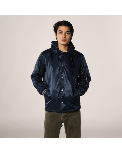 Members Only Coach Jacket - Blue