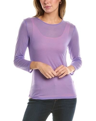 Vince Sheer Top - Purple