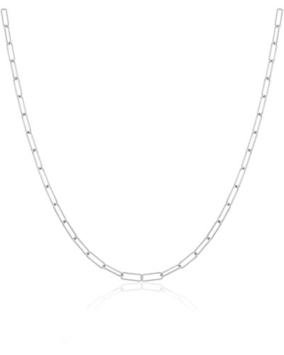 The Lovery Mini Paperclip Necklace - Multicolor