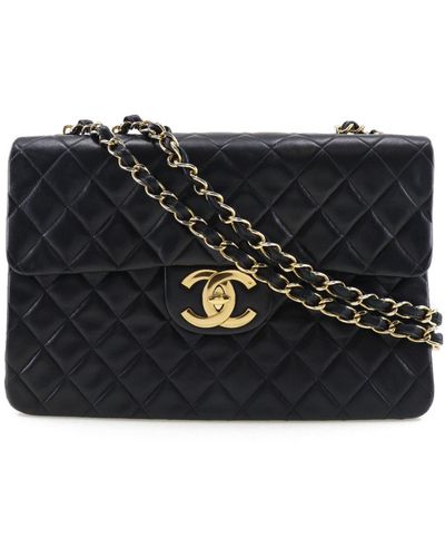 Chanel Timeless Ceramic Shoulder Bag (pre-owned) - Black