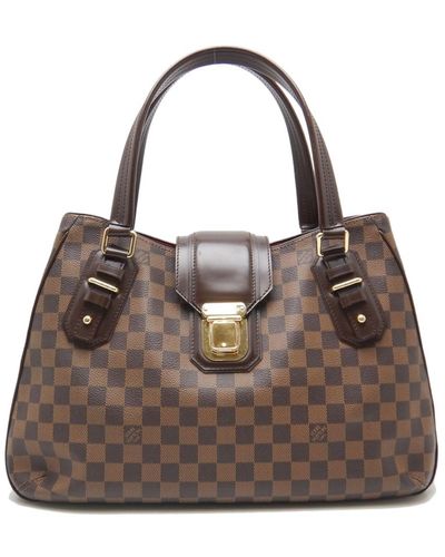 Louis Vuitton Sistina Canvas Tote Bag (pre-owned) - Brown
