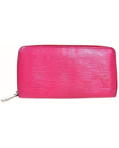 Louis Vuitton Portefeuille Zippy Leather Wallet (pre-owned) - Pink