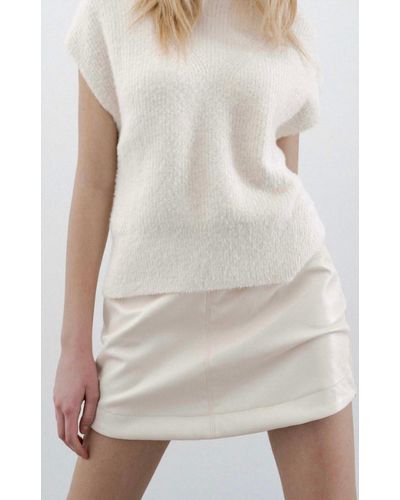 Melissa Nepton Mikia Mini Skirt - White