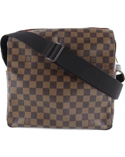 Louis Vuitton Naviglio Canvas Shoulder Bag (pre-owned) - Brown