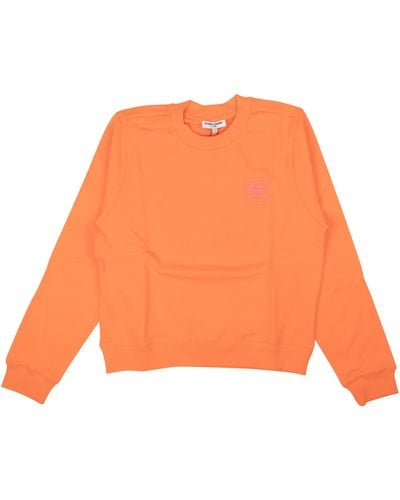 Opening Ceremony Clementine Mini Box Logo Sweatshirt - Orange