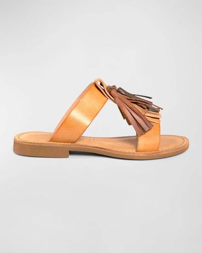 Cocobelle Bari Slide Sandal - Metallic