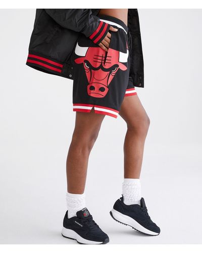 Aéropostale Chicago Bulls Mesh Shorts 6.25" - Multicolor