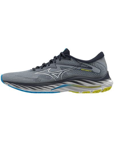 Mizuno Wave Rider 27 Fitness Workout Running & Training Shoes - Blue