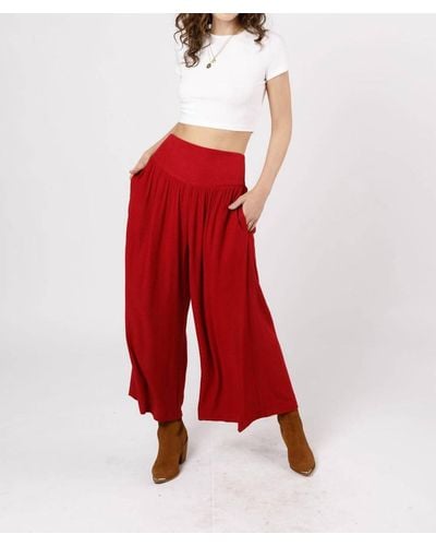 Band Of The Free Reis Pants - Red