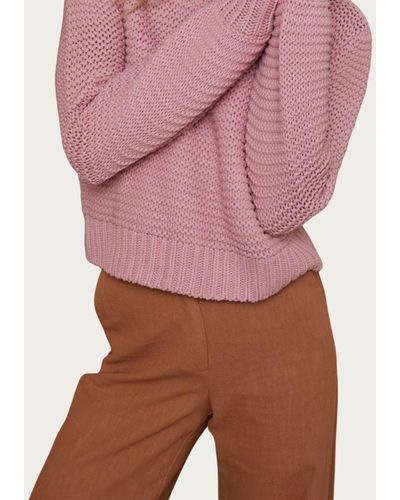 Bec & Bridge Elsa Knit Sweater Sweater - Pink