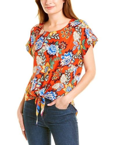 Gabby Isabella Blouse - Red
