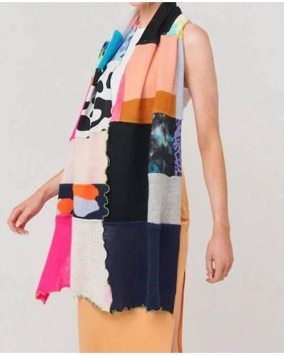 Brodie Cashmere Patchwork Scarf - Multicolor