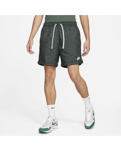 Nike Retro Grid Woven Shorts - Blue