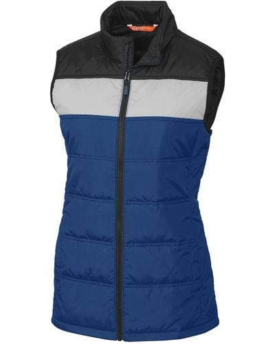 Cutter & Buck Cbuk Ladies' Thaw Insulated Packable Vest - Blue