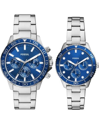 Fossil His And Hers Multifunction - Blue