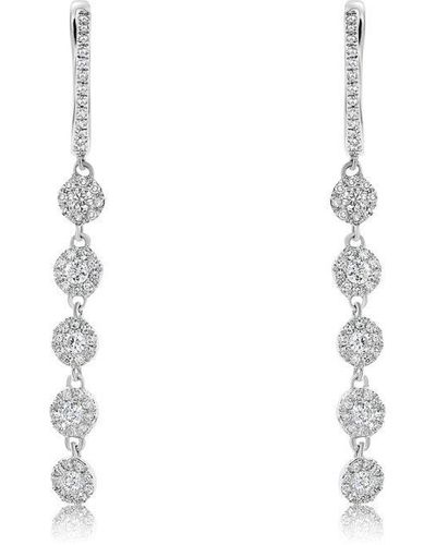 Diana M. Jewels Diamond Earrings - White